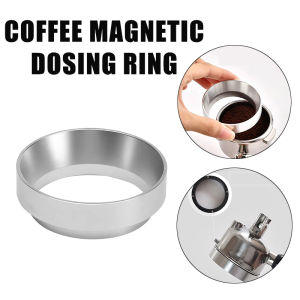 51MM 53MM 58MM Coffee Dosing Ring Magnetic for Delonghi Breville Portafilter Espresso Accessories Barista Funnel Tool Coffeeware