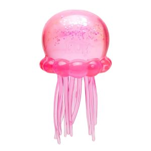 Jellyfish Squishy Toy Soft Squeeze Stress Relief Wiggly Tentacle Sensory Fidget Toy Relax Calming Toy for Kids Adults with Box