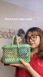 (ISI 3PCS) KERANJANG SERBAGUNA / KERANJANG ALICIA + TTP MONO KERANJANG