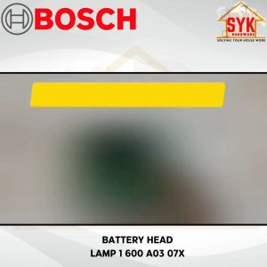 SYK Free Shipping Bosch LED Head Lamp Battery Outdoor Camping Head Flashlight Lampu Kepala Free Gift 1 600 A03 07X