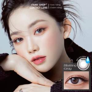 Kính Áp Tròng Blurring Gray 14.2mm - FAIRY SHOP CONTACT LENS độ 0 đến 7 chất liệu MPC cao cấp