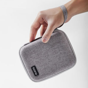 boona | BOONA Hard Laptop Power Supply Organizer Case Travel Carrying Power Source Mouse Case Electronic Accessories Bag for MacBook