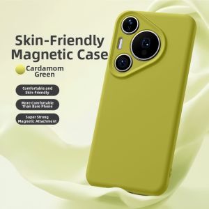 GUANBAINIAN | Magnetic Liquid Silicone Full Coverage Anti-drop Phone Case