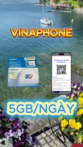 Sim/Esim Vinaphone TR60 Gói Chỉ 10 Ngày - Data 5GB/Ngày ( 50GB/10 ngày ) + Miễn Phí 1000 Phút Gọi Nội Mạng – Không Phát Sinh Phí . FREESHIP - CHƯA KÍCH HOẠT