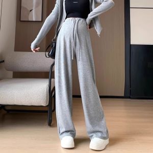 Quần Bầu Ống Rộng Mùa Xuân Thu Chất Liệu Polyester Pha Elastane Thoải Mái Kiểu Dáng Suông Size Lớn