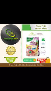 COMBO 2 GÓI - Ngũ Cốc Ít Đường Xuân An 400g ( 1 gói Gao Lứt Huyết Rồng & 1 Gói Ngũ Cốc Yến Mạch Óc Chó Mè Đen)