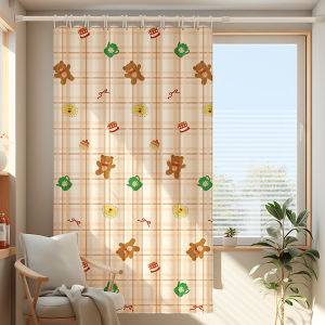 New Half Light Blocking Simple Blackout Curtains