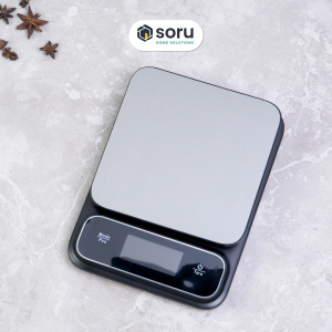 SORU - Timbangan Dapur Digital Kapasitas 5Kg/1Gr - Digital Kitchen Scale USB Rechargeable