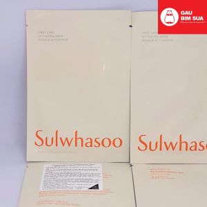Sulwhasoo Mặt nạ giấy Sulwhasoo First care serum chăm sóc cân bằng làm dịu và thanh lọc kết cấu da