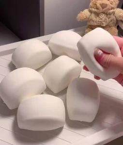 New Crunch Steamed Bread Squeeze Toy Crunchy Shapeable Squeeze Ball ASMR Sensory Anti-Stress Fidget Toys for Adults Gift