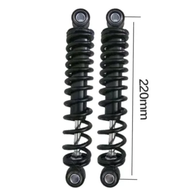 Phuộc sau xe điện 22cmBộ giảm xóc sau xe đạp điện 22cm1 cặp lò xo giảm xóc cho xe máy điệnphụ kiện phụ tùng xe điện