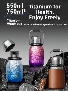 IMOGY | Pure Titanium Insulated Tumbler High Capacity Portable