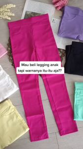 4-12T Legging Anak Perempuan Premium / Jegginh Celana Panjang Cotton Strecth