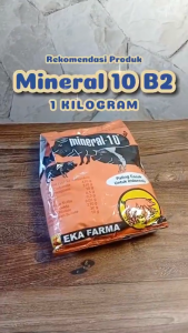 MINERAL-10 EKA FARMA 1 DUS isi 25 KG - Mineral Babi Penambah Berat Badan EKA FARMA