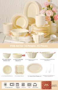 Yomerto | Bridal Ceramic Dinnerware Set