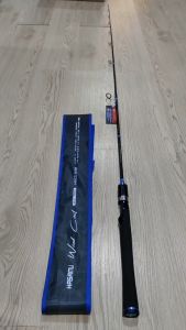 HASAMU WIND CAST SOLID CARBON FISHING ROD