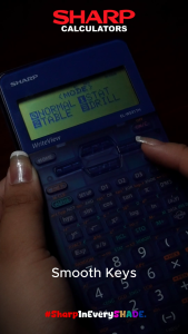 Sharp Scientific Calculator EL-W531TH - Scientific PRC Approved for Board Exam. For Students Engineering Transparent Casing