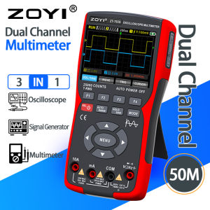 Digital Handheld 703S Oscilloscope Multimeter Waveform Signal Output 2 Channels 50MHZ Suitable for Automotive Electrical Repair