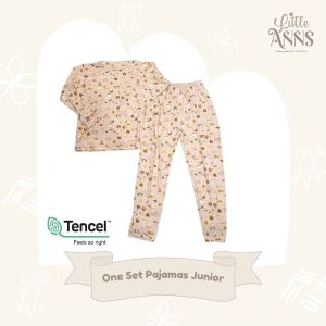 LITTLE ANNS One Set Pajamas Junior Setelan Baju Tidur Anak TENCEL™ Modal