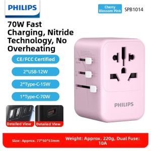 Philips | Multi-country Travel Adapter 70W