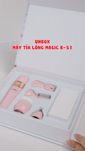 Máy tỉa đa năng 5 IN 1 Magic B-51 pin 600 mAh nhiều đầu máy thay thế bảo hành 12 tháng