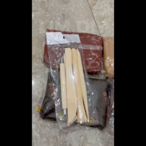 Set Đất Sét Tự Khô 500g Kèm Màu Vẽ & Dụng Cụ – Set Làm Đồ Handmade Tạo Hình DIY Cho Người Mới Bắt Đầu LIM DIY