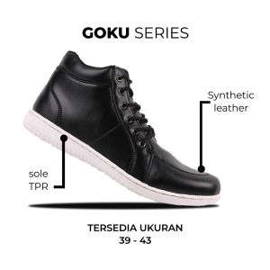 BLUCRAT SEPATU SNEAKERS PRIA GOKU BROWN / SEPATU CASUAL PRIA