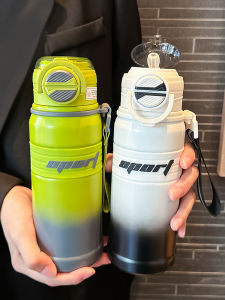 Large Capacity Insulated Water Bottle Student Sport Portable