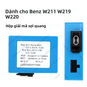 Hộp Giải Mã Radio Android Cho Mercedes Benz E/S CLASS W211 W219 W220 W171 CLS SLK CL Đầu Ra Âm Thanh Sợi Quang Phụ Kiện Ô Tô