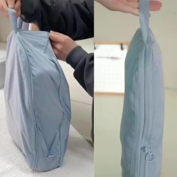 [Ready Stock]Portable Compression bag Packing Cubes Travel Bag ...