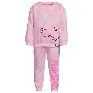 Happynest Trolls Poppy Coord Tracksuit Pink Girls Sweatshirt Tracksuit Set Jogger Terno Sets 2-5Years Old SS39