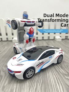 Transformable Robot Car Educational Toy for Kids