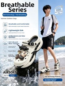 ECAC | New Summer Commuter Anti-slip Arch Support Thick Sole Breathable Sandals