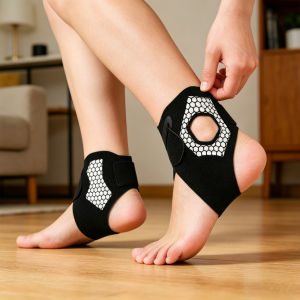 1Pcs Adjustable Orthopedic Ankle Brace Open Heel Tendonitis Protection Sprain Recovery Stabilizer for Sports Running