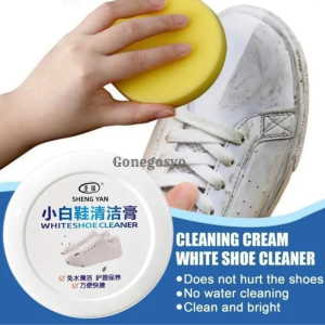 White Shoe Cleaner for Various Shoes Including Sneakers and Sports Shoes