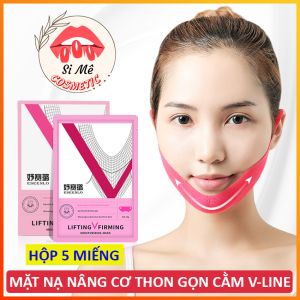 [CẰM V-LINE] Hộp Chứa 5 Miếng Mặt Nạ Cằm V-Line ESEENLO Chiết Xuất Từ Bột Yến Mạch Tảo Đỏ - Tạo Cằm Thon Gọn V-Line Nâng Cơ Săn Chắc Làm Giảm Mỡ Thừa Vùng Nọng Xóa Nếp Nhăn Chống Lão Hóa Da