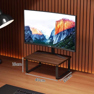 evesigar | Compact Carbon Fiber Monitor Elevating Stand