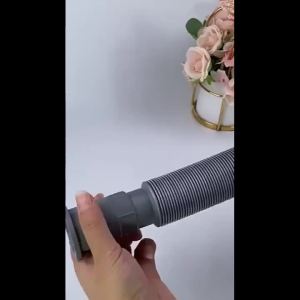 Nexlent Drain Pipe Household Plastic Bathroom Flexible Anti-odor Tube Drainage Replacement Retractable