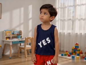 kokepope (1-5Y) Terno for Kids Boy YES / NO Print Tank Top Shorts Set Sando Tshirt Summer Fashion