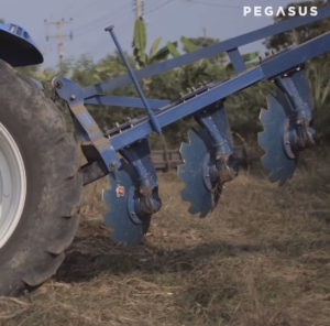 ใบผานหางไถบุกเบิกจักรเว้าเฉียง 24นิ้ว สำหรับผานบุกเบิก ตราม้าบินเพกาซัส(PCD200)