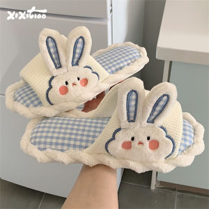 Dép Vải Lanh Cotton Dễ Thương Cho Nữ Dép Đi Trong Nhà Mùa Hè Nhẹ Chống Trượt Thấm Hút Mồ Hôi Dép Đi Trong Nhà Cho Trẻ Em