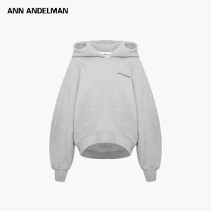 ANN ANDELMAN | Solid Color Fall Hoodie Sweatshirt