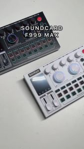 Bonkyo F999MAX sound card live broadcast equipment full set Bluetooth live sound card F999 soundcard audio live mixer for live broadcast karaoke