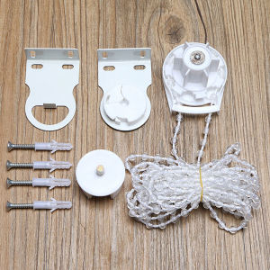 Đầu Lắp Đặt Rèm Tay Mới Bộ Phận Rèm Tay Cầm Dây Thô Rèm Vải Polyester PVC Hiện Đại Đơn Giản Rèm Cửa Sổ Hình Tam Giác