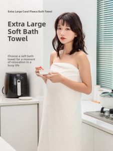 Extra Large Size 90x180 Non-Cotton Absorbent Bath Towel Couple Style Mens Home Use Polyester Nylon Composite Fiber Towel