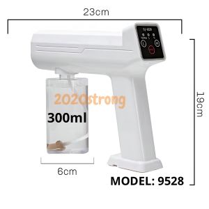 Spray Gun Sanitizer spray machine- disinfectant spray gun - Wireless Blu-Ray Atomizer Spray Gun portable Mist