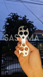 SASUMA Kunci Pas 10 IN 1 Sepeda Kunci Serba Guna