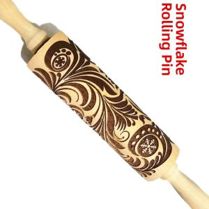Christmas Pattern Rolling Pin