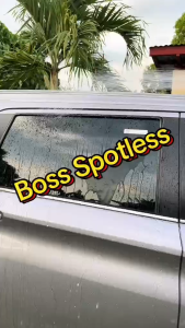 Boss Spotless Acid Rain Watermarks Remover 250ML Professional Glass Cleaner Oto-Moto Care Car Paint Windshield Window Mirror Auto Detailing Liquid Spray Hard Water Spot Eliminator Premium Coating Clear Shield Restorer Heavy Duty Formula