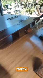 Kệ tivi treo tường gỗ công nghiệp HUCHU - TD800